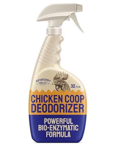 Hatortempt Chicken Coop Cleaner and Deodorizer Spray, 32 fl oz