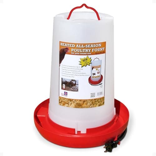 Farm Innovators Thermostatically Controlled Heated 3 Gallon Hanging Water Fountain