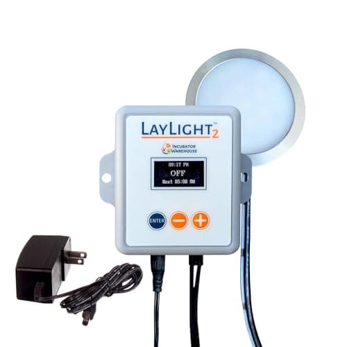 Incubator Warehouse AutoCoop LayLight2 with Smart Timer