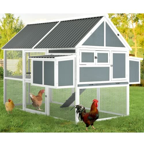 AECOJOY 84" Large Chicken Coop