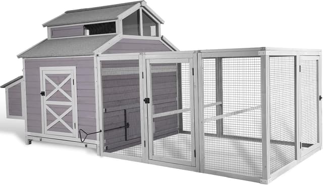 GUTINNEEN 115" Large Hen House with Run