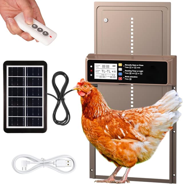 NyPots Solar Automatic Coop Door