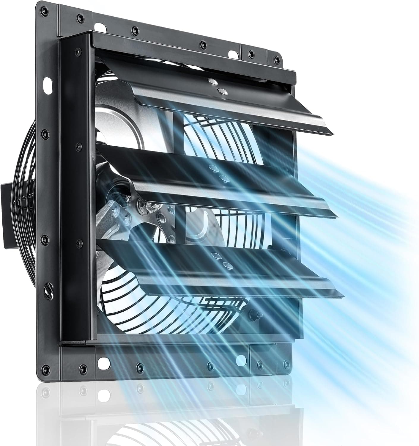 Generic 8in Shutter Exhaust Fan, 760 CFM