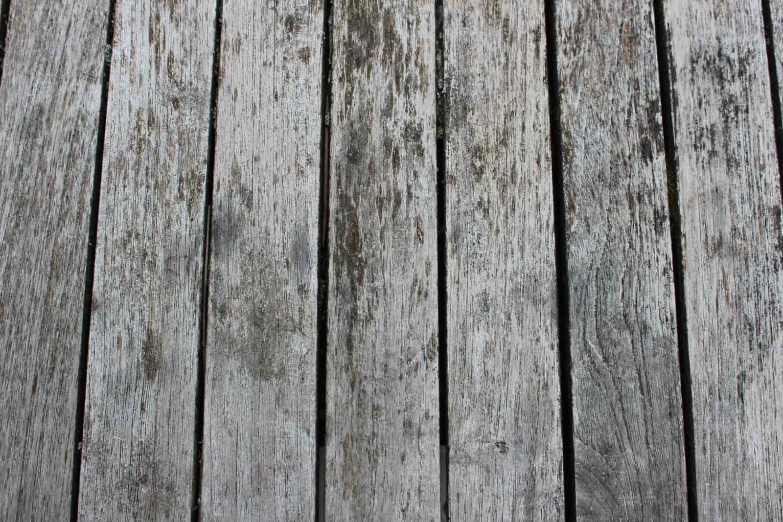 Weathered wooden planks with visible grain