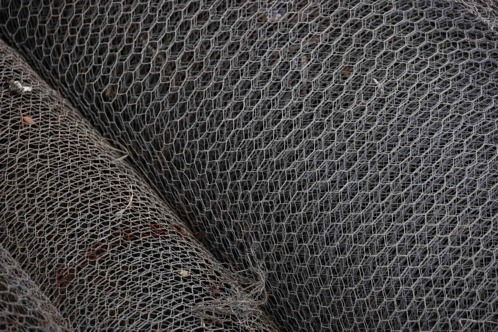 Rolled galvanized wire mesh