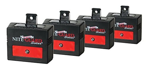 Nite Guard Solar Predator Control Light, Pack of 4